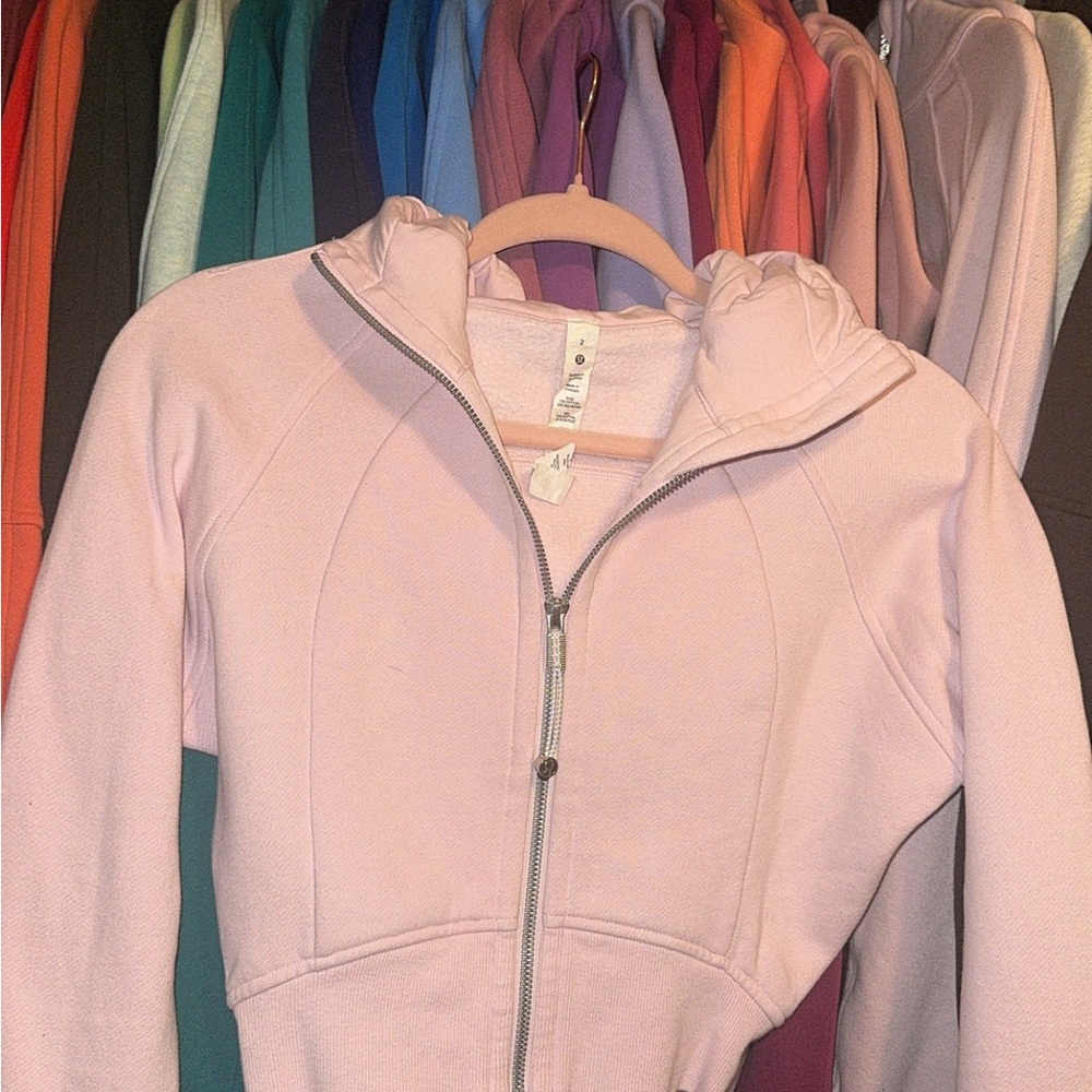 Size 2 lululemon strawberry milkshake scuba